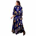 Rayon Printed Maxi Dress for Women thumb 1