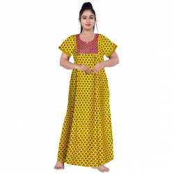 cotton gown wholesale