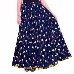 Women's Cotton Long Wrap Around Skirt