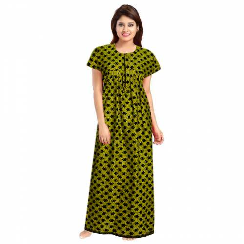 Women's Cotton Printed Night Gown