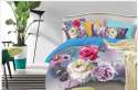 	Florida 3D Flower Printed  Double Bed Sheet thumb 1