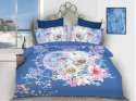 	Florida 3D Flower Printed  Double Bed Sheet thumb 4