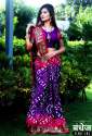  Art Silk Bandhani Saree thumb 2