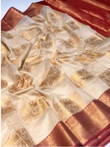 Ladies Kora Silk Saree SAURYA LIFE STYLE