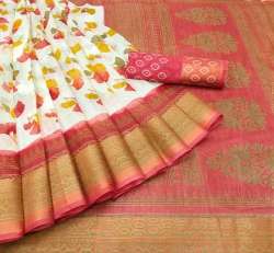 Linen Cotton Saree in Surat