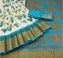 Linen Cotton Saree in Surat thumb 1