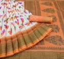 Linen Cotton Saree in Surat thumb 2