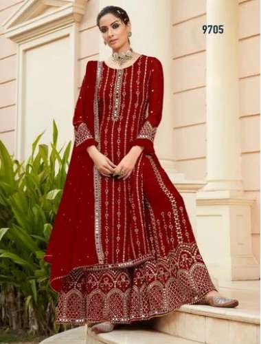SAURYA LIFE STYLE Stylish Semi Stitch Suit by Saurya Life Style