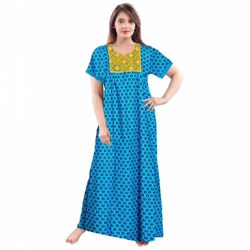 Embroidered Cotton  Nighties