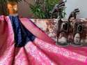 Designer Moonga Silk Saree thumb 6