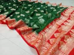 Fancy Georgette lehariya Saree