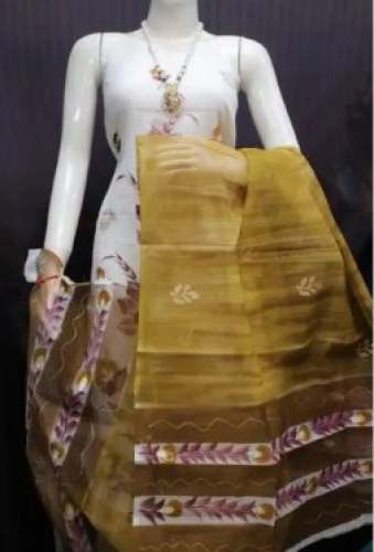 Printed Kota Doria Dress Material  by Sree Creations Collections