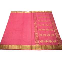 Chanderi Border Silk Saree