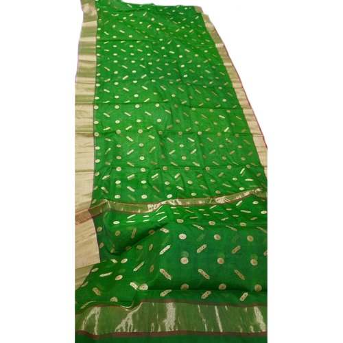 Designer Pure Chanderi silk Saree by Jain Tradders