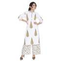 Ladies Jaipuri Cotton Kurti With Palazzo