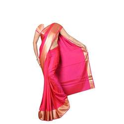Plain Silk Cotton Saree