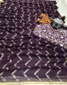 FANCY THRAED JARI WITH SEQUNCE WORK SAREE thumb 3