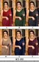Latest Sequence work Georgette saree thumb 6