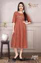 Trendy rayon Slub Short Kurti thumb 6