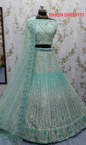  BHOR DRISHTI Engagement Special Lehenga  by Go Mata Textile