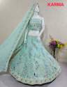 New Arrival of Georgette Lehenga by KARMA thumb 3