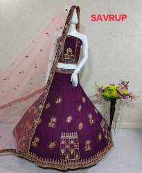 Party Wear Embroidered Lehenga SAVRUP