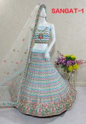 Sangat  -1 Beautiful Ghera Lehenga Choli