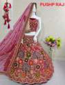 Stunning Flower Design Dulhan Lehenga Choli thumb 2