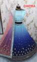 Trending Sheded Color Heavy Silk Lehenga by CHITRA thumb 1