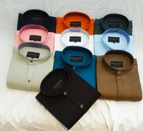 Formal Wear Plain Shirt for Mens