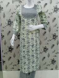 Ladies Cotton Kurti Pant Sets