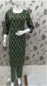 Ladies Rayon Kurti with Pant Set thumb 1