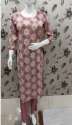Ladies Rayon Kurti with Pant Set thumb 2