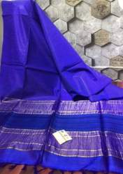 Designer Spun Zari Stripes Silk Saree