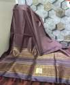 Designer Spun Zari Stripes Silk Saree thumb 1