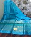 Designer Spun Zari Stripes Silk Saree thumb 5