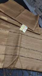 Plain Golden Border Silk Saree