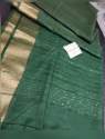 Plain Golden Border Silk Saree thumb 3