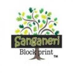 Sanganeri Block Print logo icon