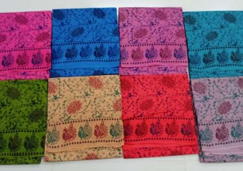 Digital Print Sungudi Saree For Women by Jothimani Textiles