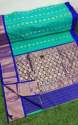 Fancy Zari Silk Cotton Saree thumb 1