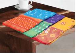Pure Silk Festive Wear Printed Ikkat Sarees