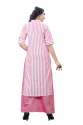 Antique Designer Stripped Printed Kurti-Plazzo Set thumb 1