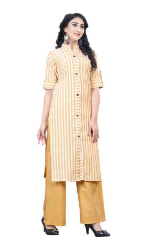 Cotton Kurti Palzzo Set