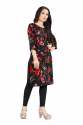 Designer Flower Floral Printed Women Kurtis  thumb 2