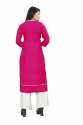 Designer Rayon Kurti-Plazzzo Set thumb 1