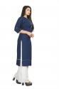 Rayon Kurti With Palazzo set thumb 2