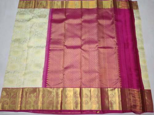 New Trendy Pure Kanjivaram Saree For Ladies by SRS Silk Traders