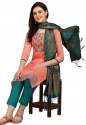 Get Ethnicjunction Chanderi Dress Material thumb 1