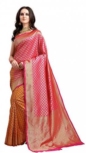 Get Fancy Kanchipuram Silk Saree By EthnicJunction by Ethnic Junction